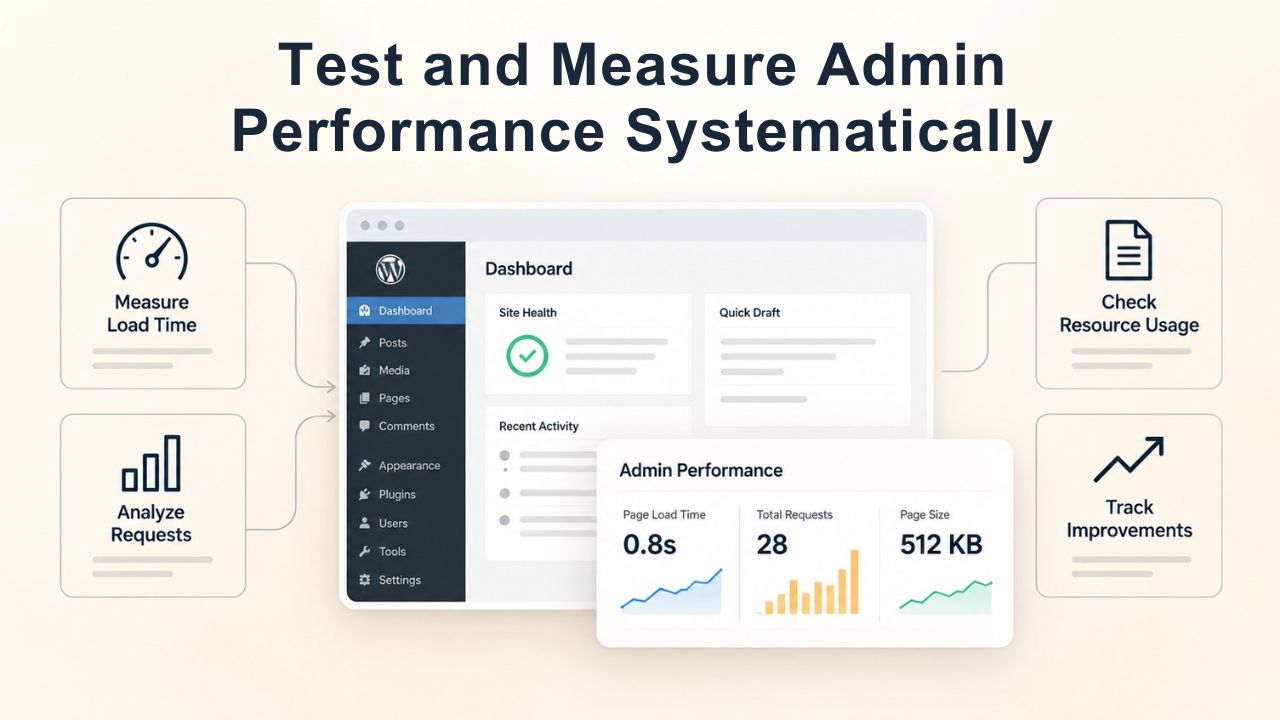 Test and Measure Admin Performance Systematically Test and Measure Admin Performance Systematically