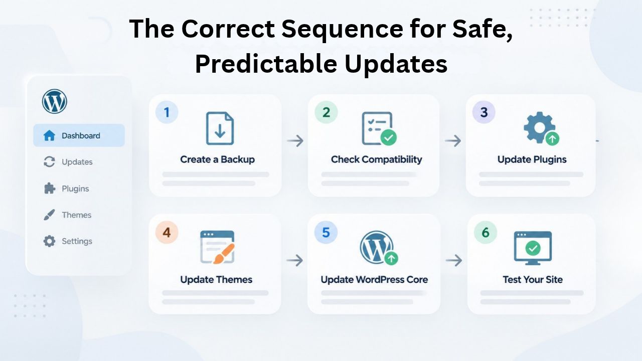 The Correct Sequence for Safe, Predictable Updates