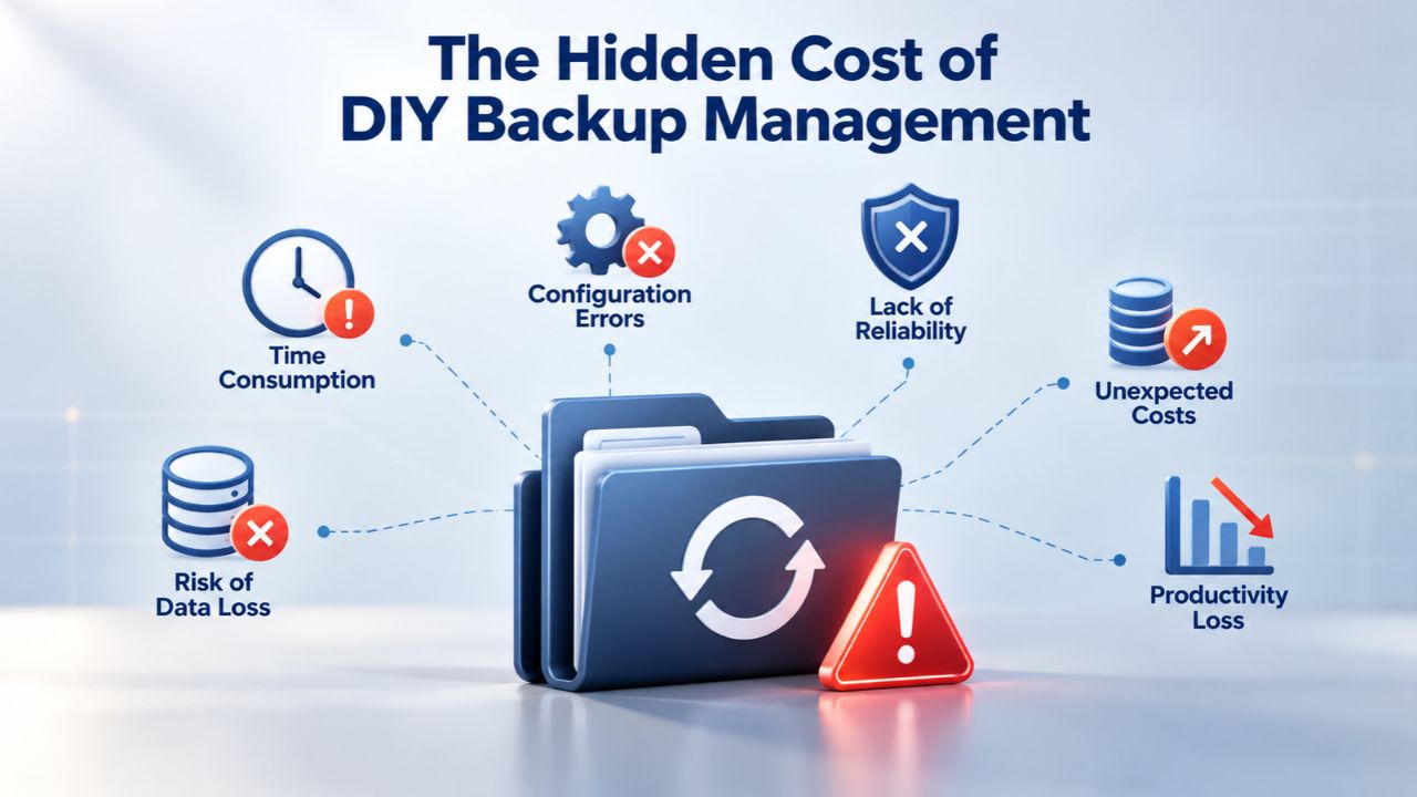 The Hidden Cost of DIY Backup Management The Hidden Cost of DIY Backup Management