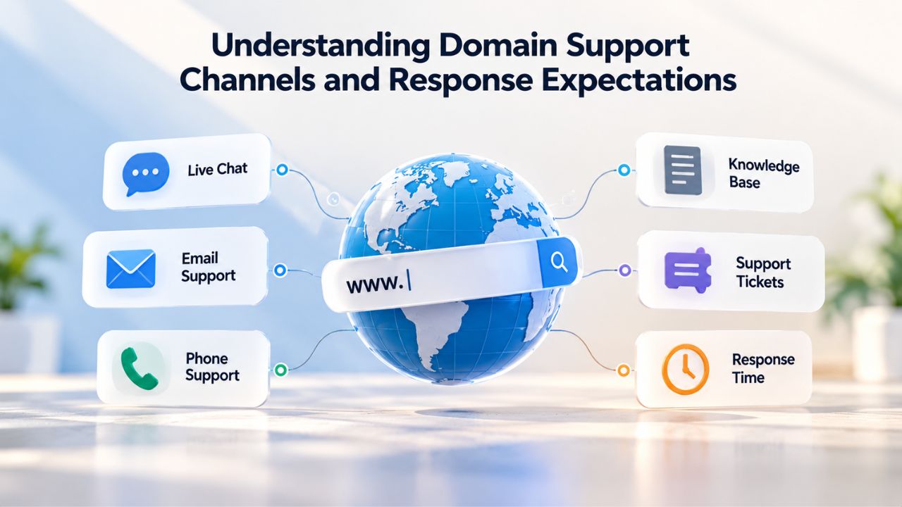 Understanding Domain Support Channels and Response Expectations Understanding Domain Support Channels and Response Expectations