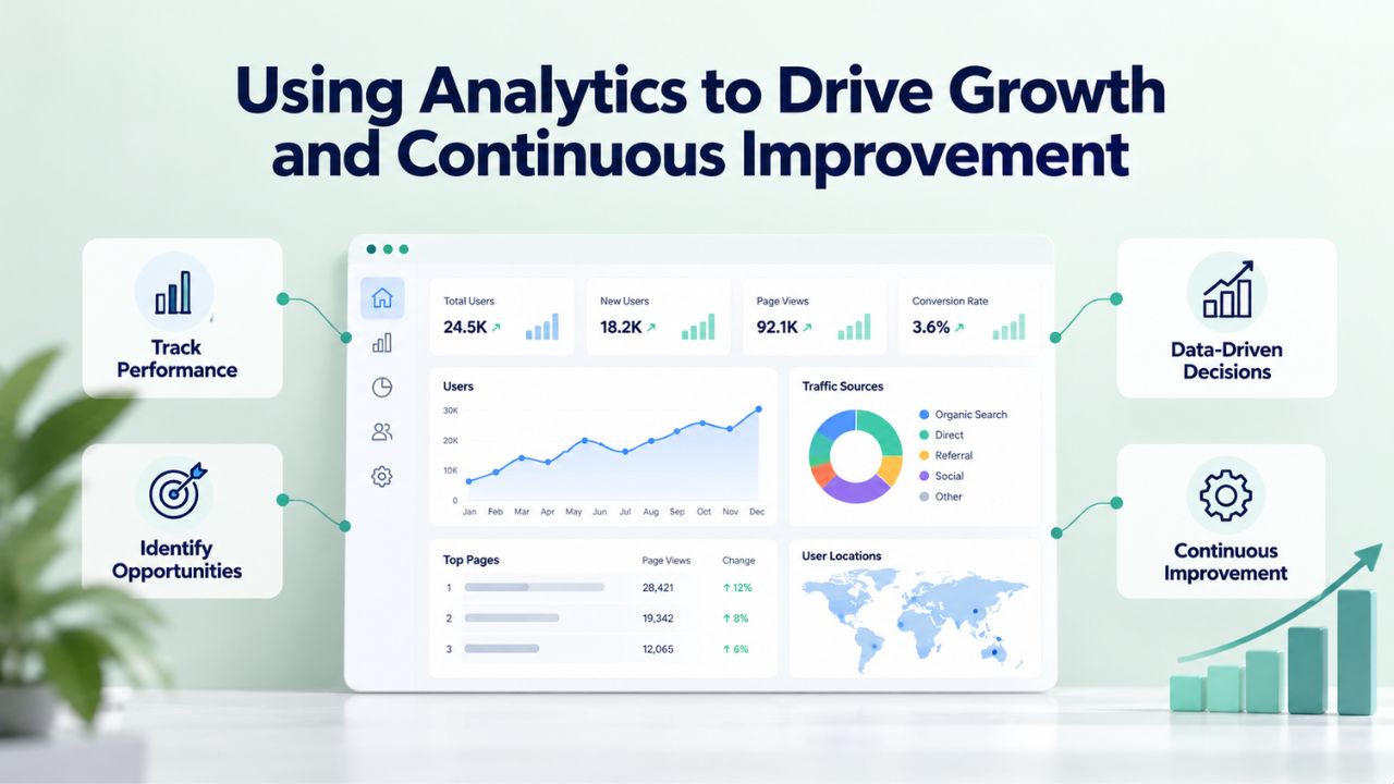 Using Analytics to Drive Growth and Continuous Improvement Using Analytics to Drive Growth and Continuous Improvement