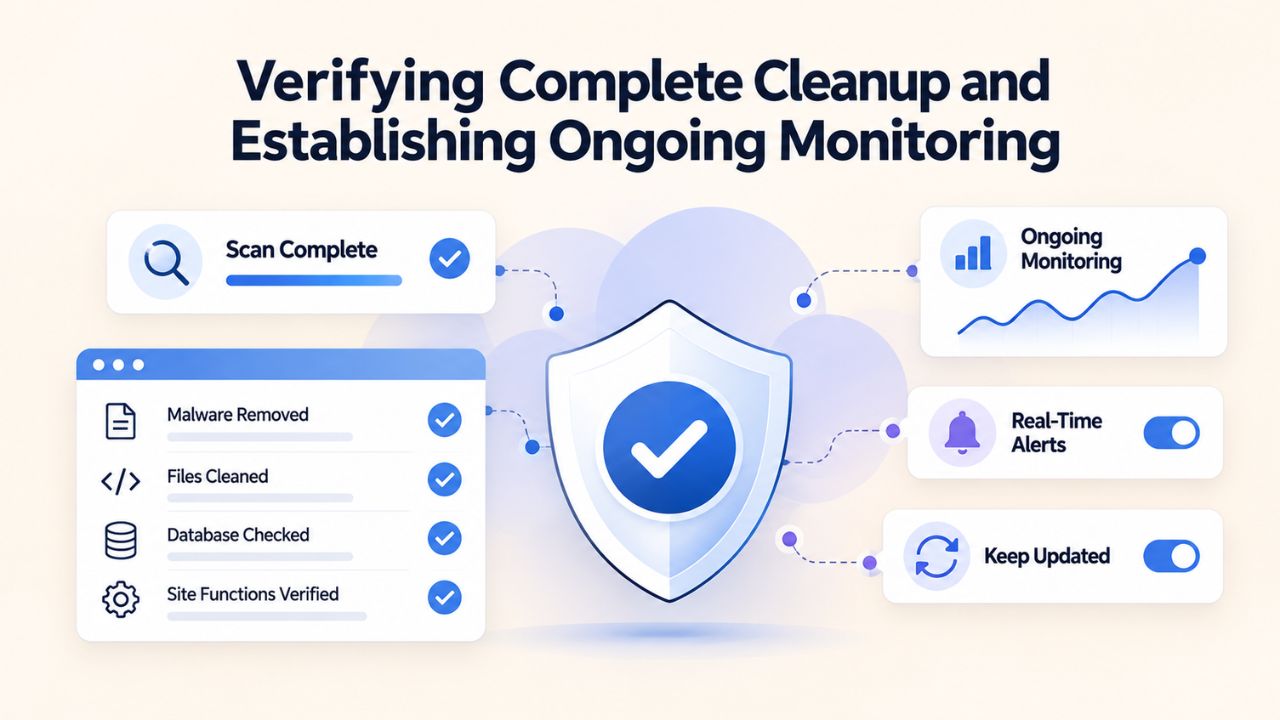 Verifying Complete Cleanup and Establishing Ongoing Monitoring Verifying Complete Cleanup and Establishing Ongoing Monitoring