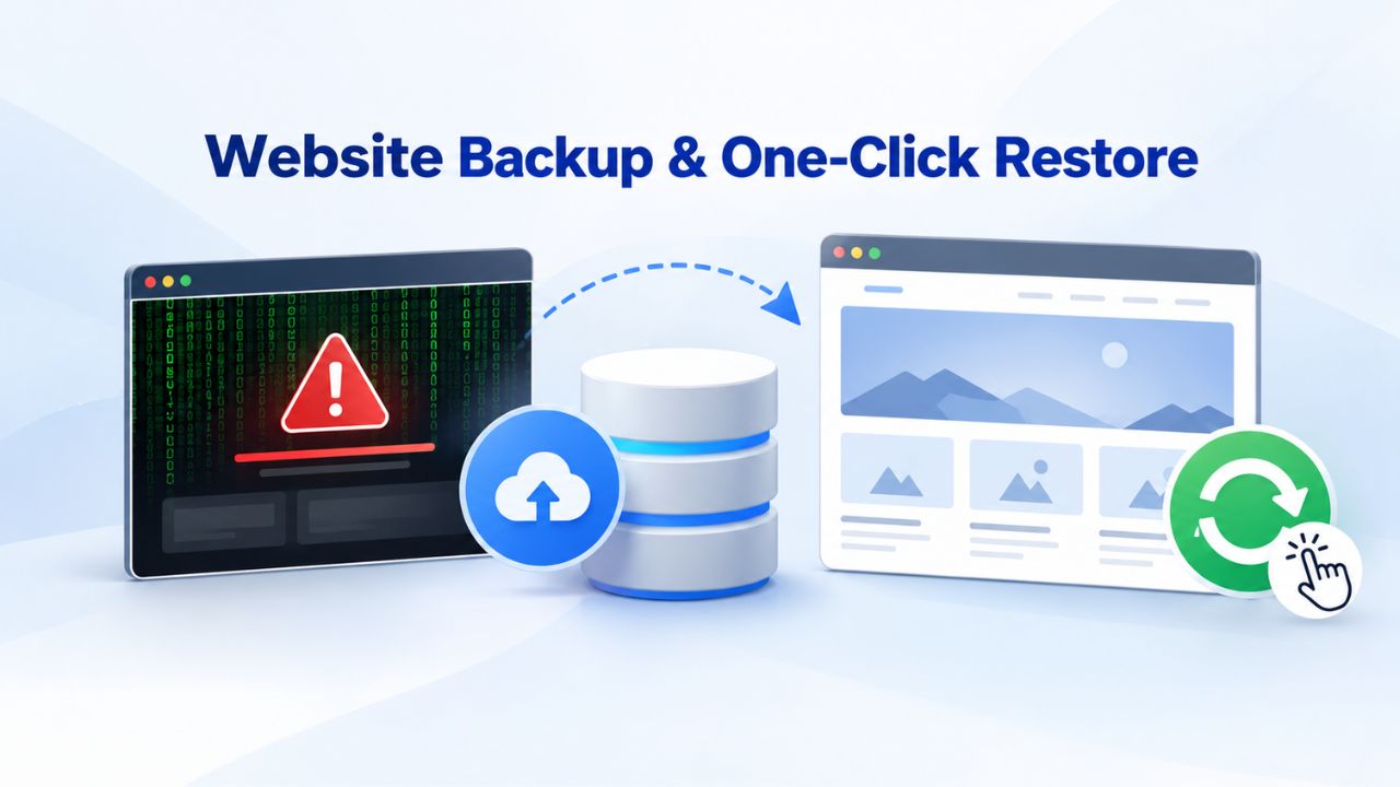 Website Backup & One-Click Restore