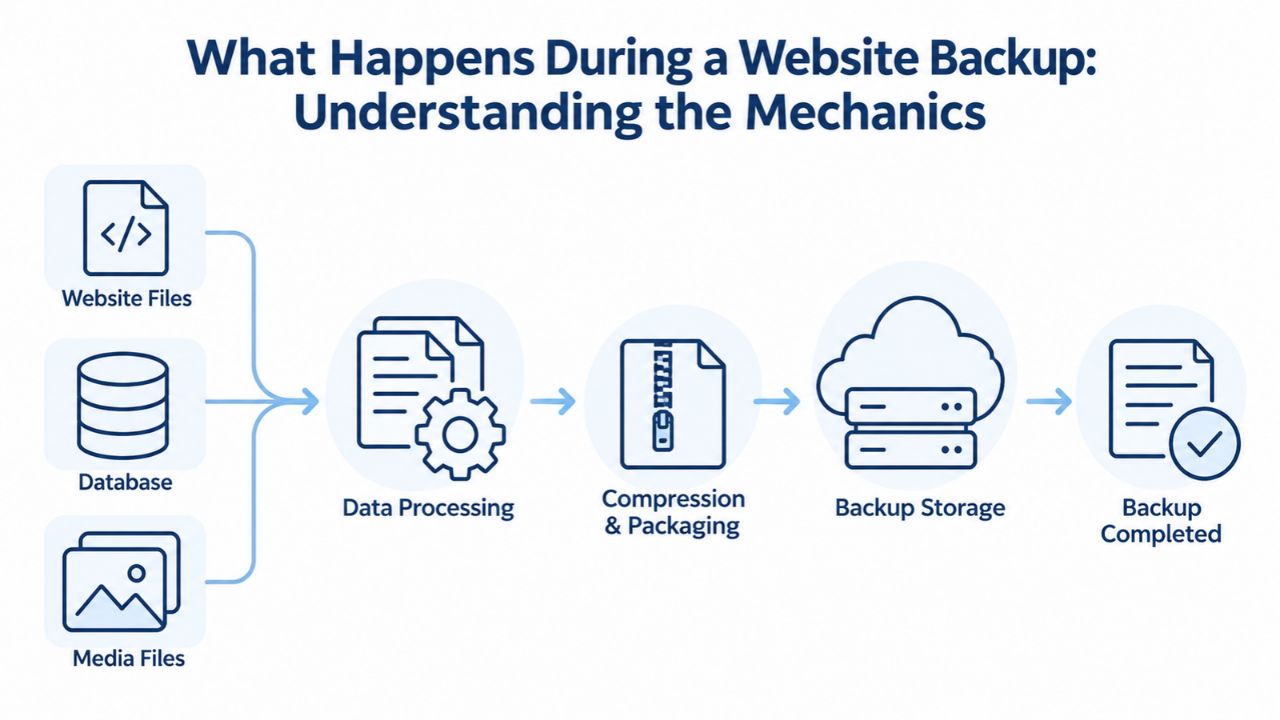 What Happens During a Website Backup: Understanding the Mechanics What Happens During a Website Backup: Understanding the Mechanics