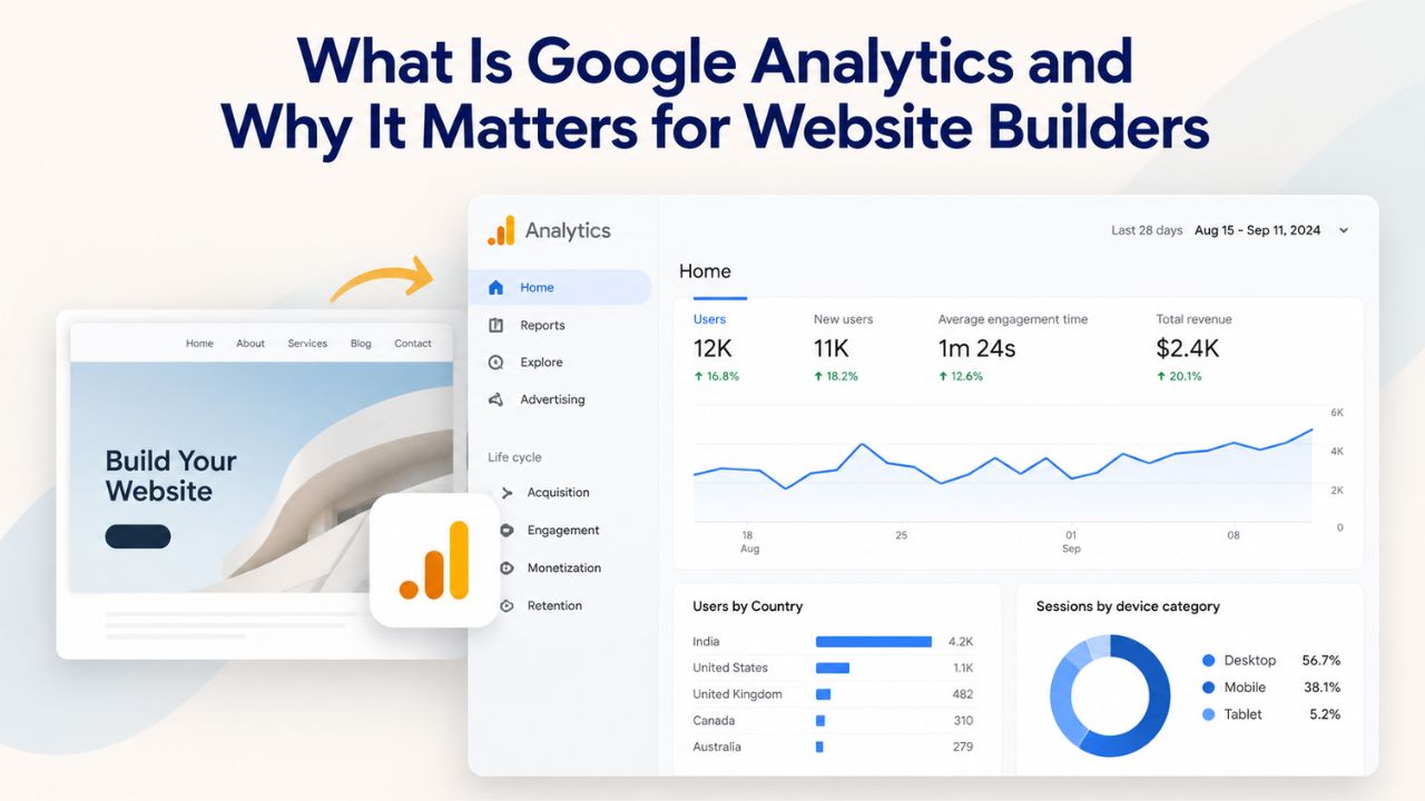 What Is Google Analytics and Why It Matters for Website Builders What Is Google Analytics and Why It Matters for Website Builders