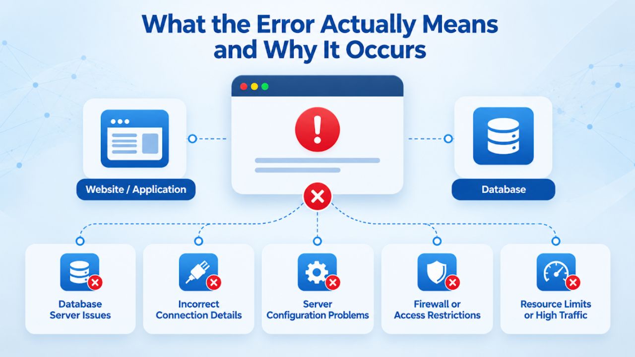 What the Error Actually Means and Why It Occurs What the Error Actually Means and Why It Occurs
