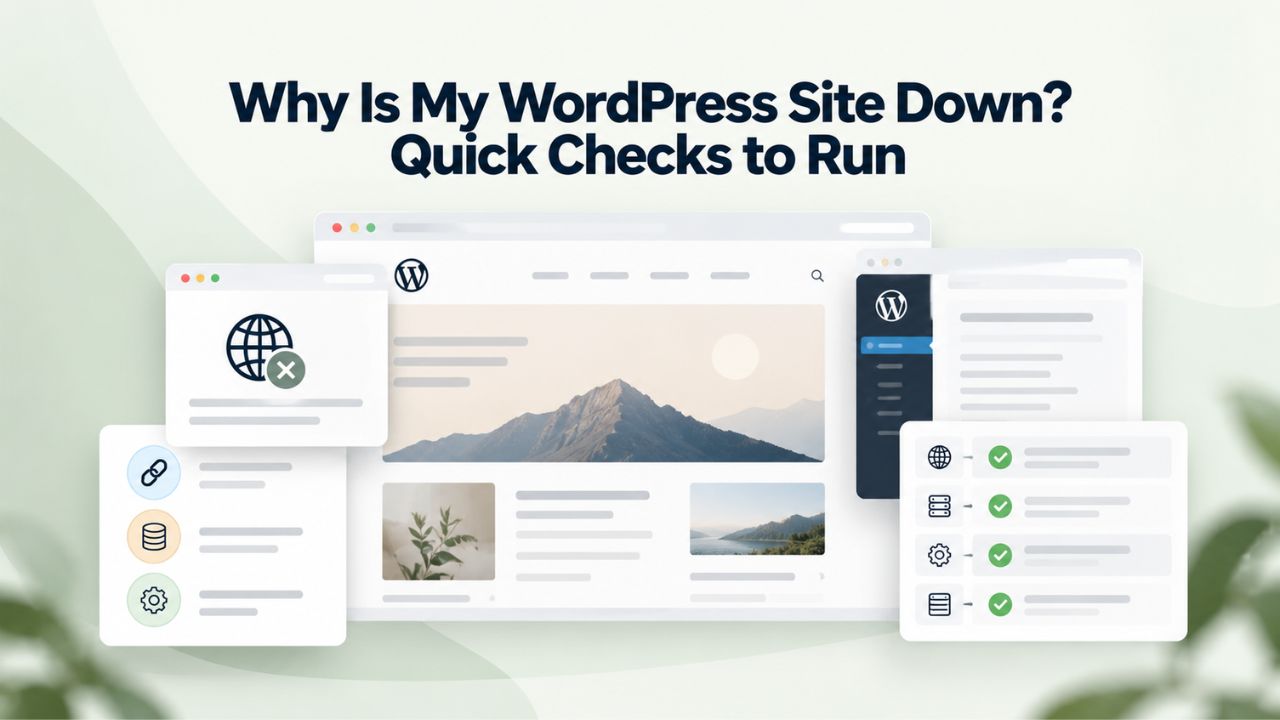 Why Is My WordPress Site Down? Quick Checks to Run