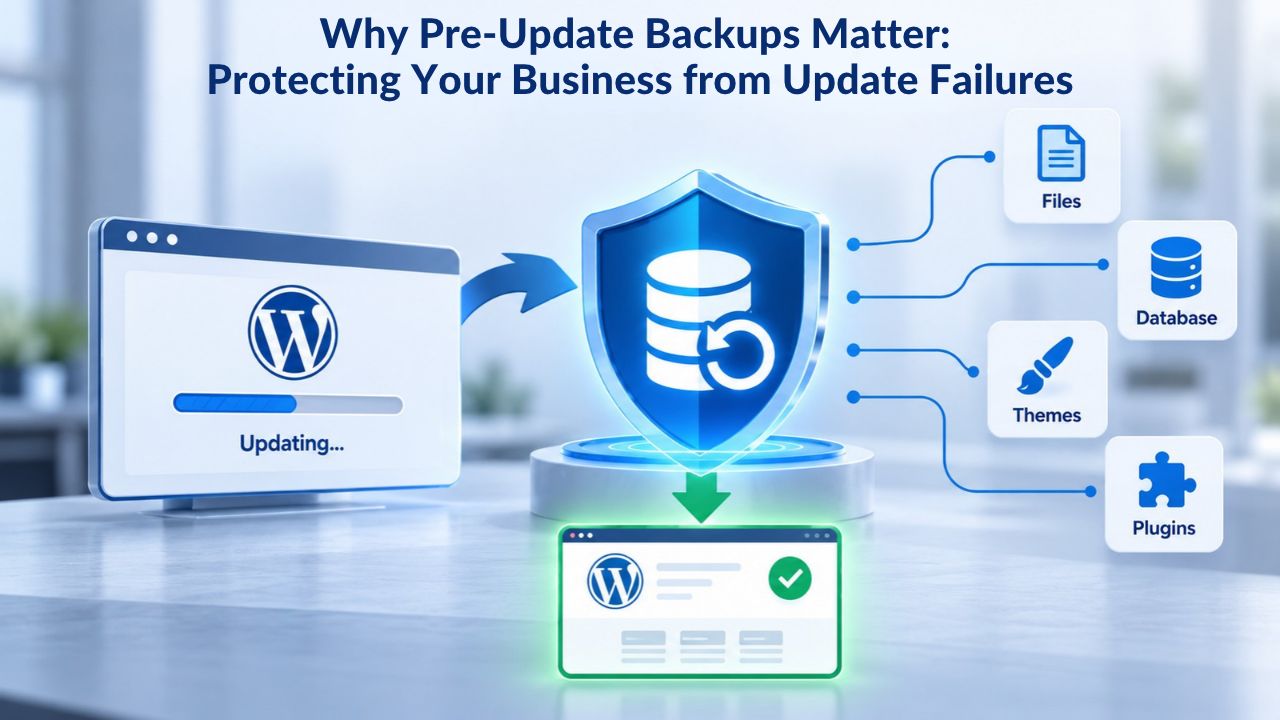Why Pre-Update Backups Matter: Protecting Your Business from Update Failures