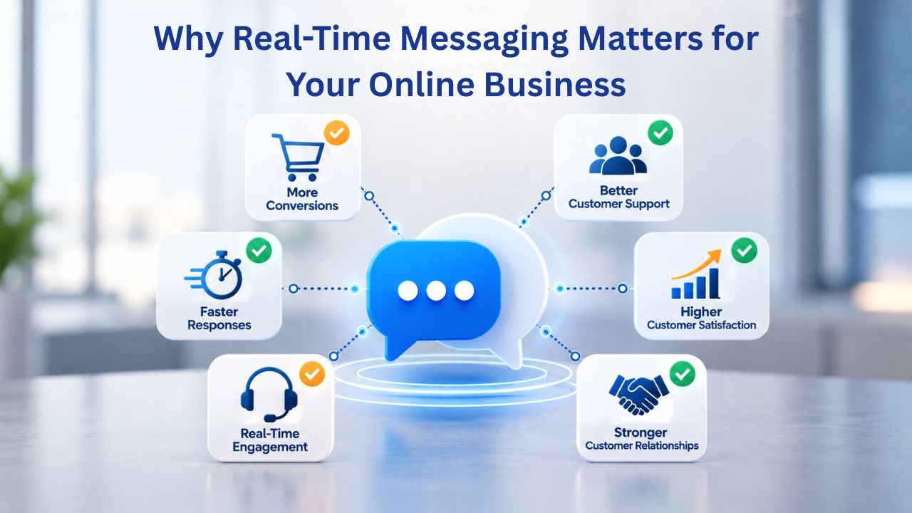Why Real-Time Messaging Matters for Your Online Business Why Real-Time Messaging Matters for Your Online Business