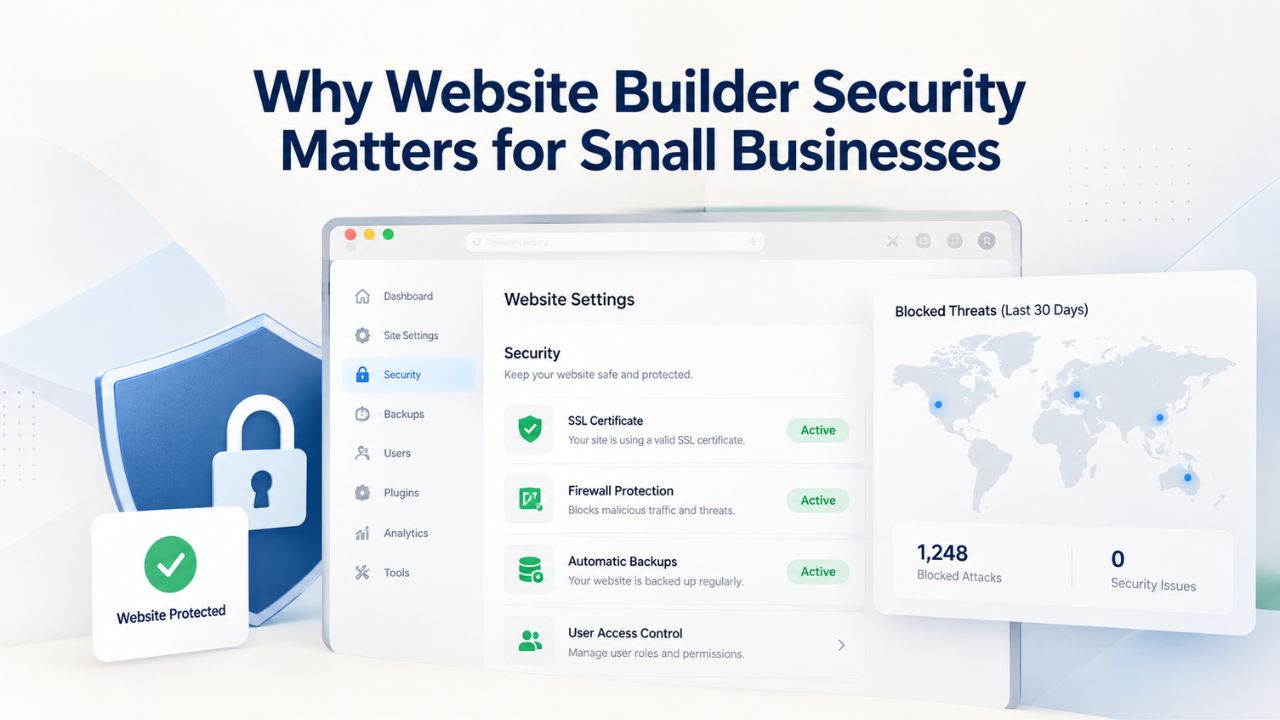 Why Website Builder Security Matters for Small Businesses Why Website Builder Security Matters for Small Businesses