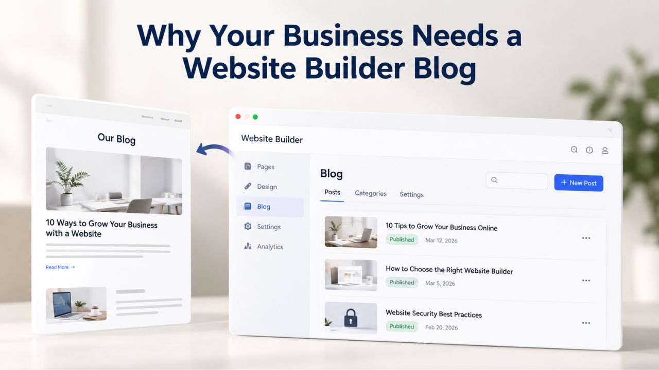 Why Your Business Needs a Website Builder Blog Why Your Business Needs a Website Builder Blog