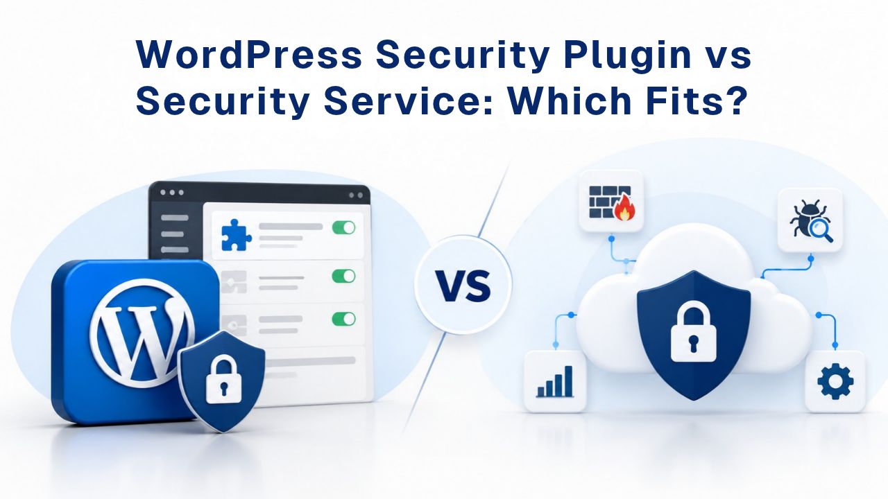 WordPress Security Plugin vs Security Service: Which Fits?